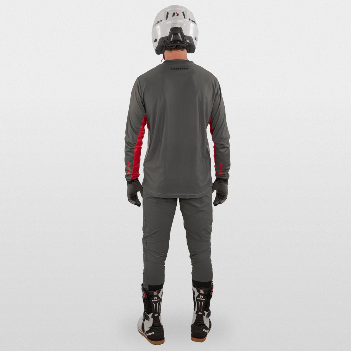 Camiseta Trial Tech Gris - Hebo