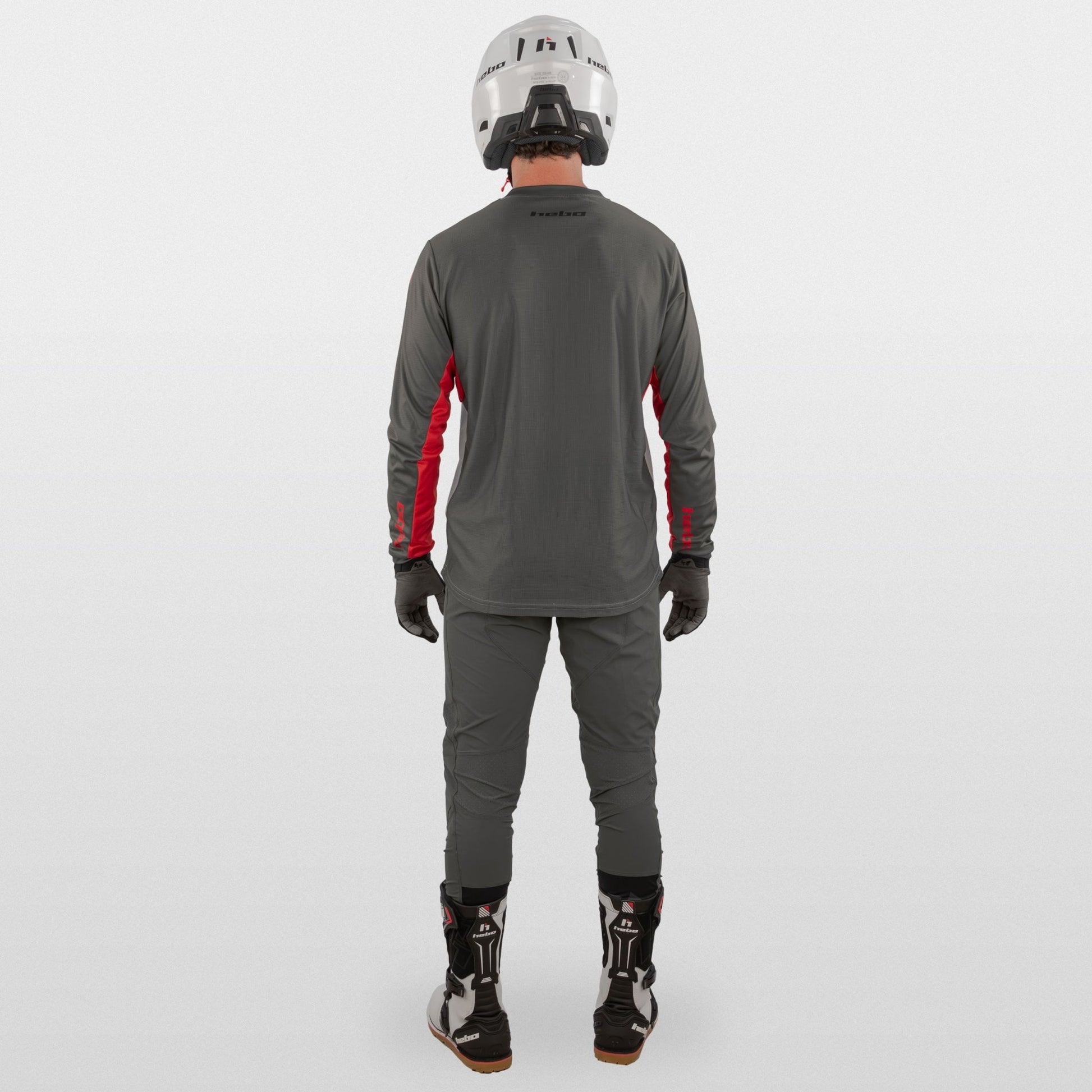 Camiseta Trial Tech Gris - Hebo