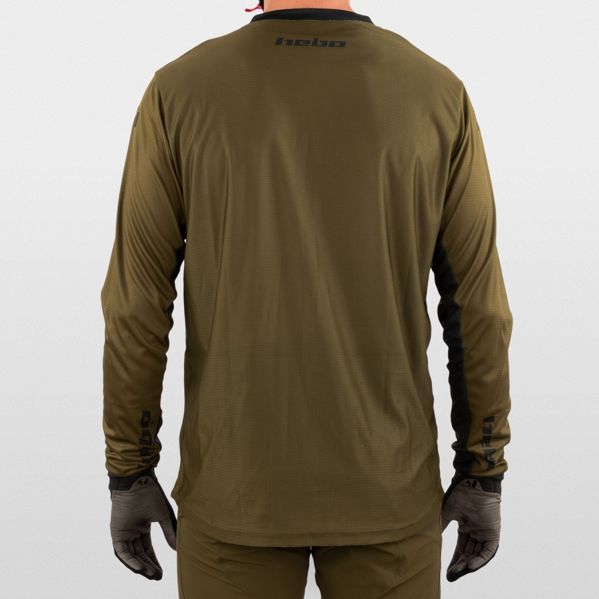 FCRB TECH L/S TEE（KHAKI S） Camiseta Trial Tech Kakhi - Hebo