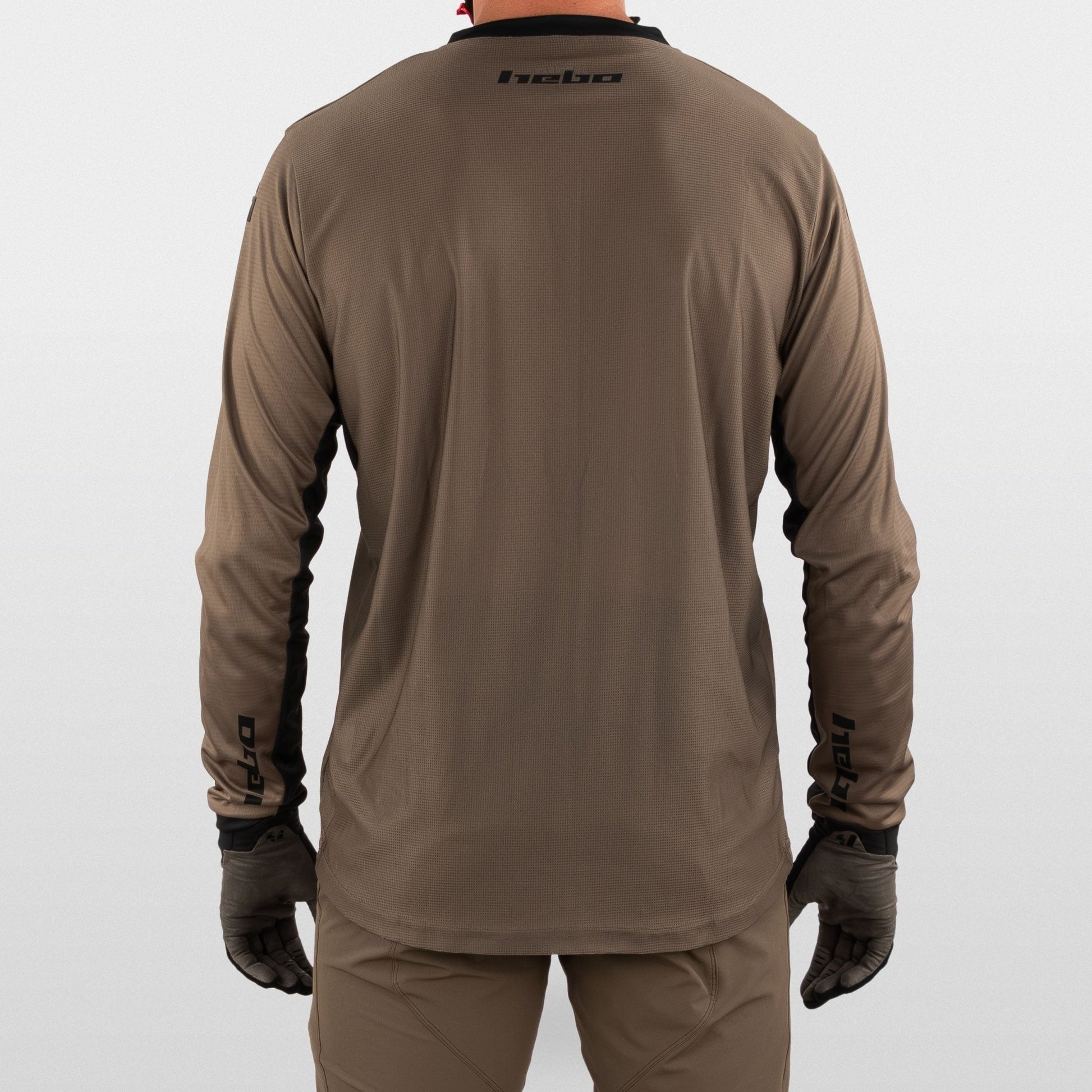 Camiseta Trial Tech Marron - Hebo