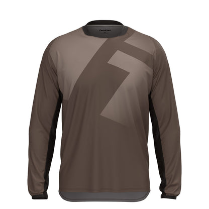 Camiseta Trial Tech Marron - Hebo