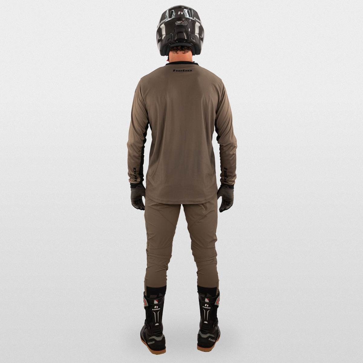 Camiseta Trial Tech Marron - Hebo