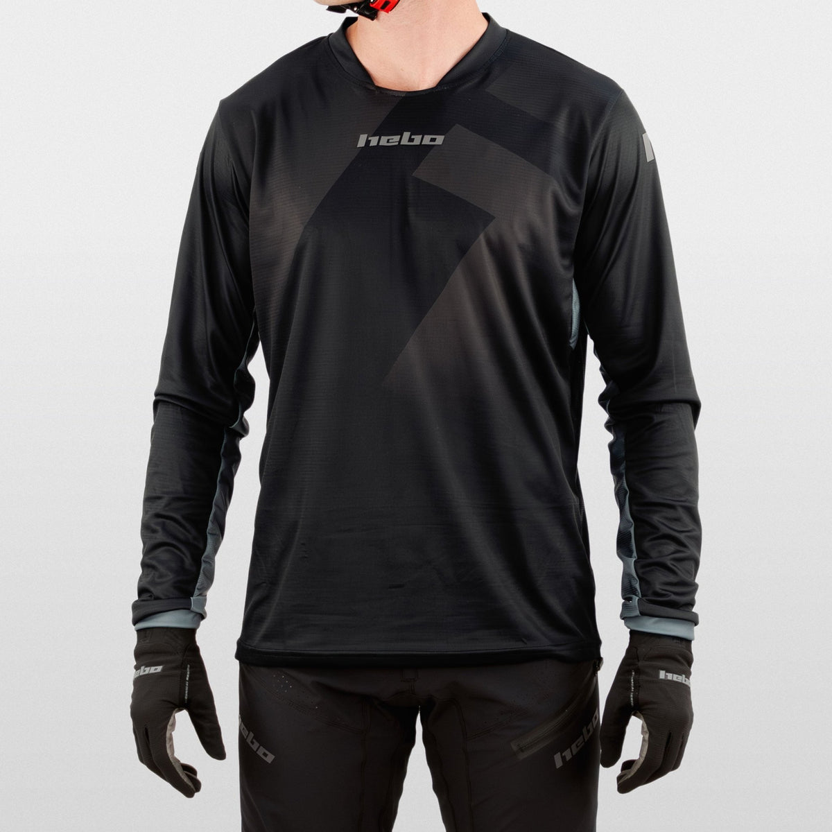 Camiseta Trial Tech Negra - Hebo
