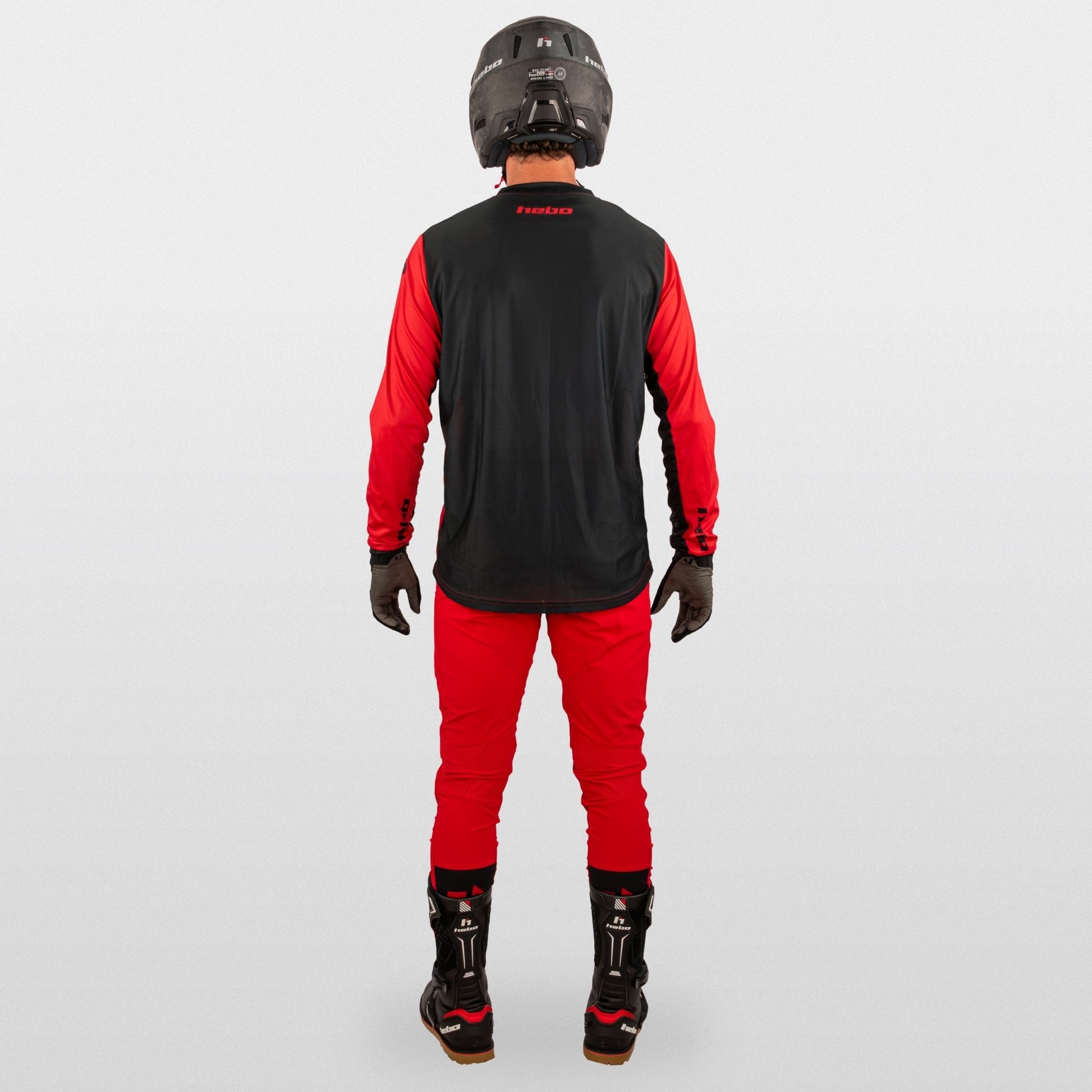 Camiseta Trial Tech Roja - Hebo