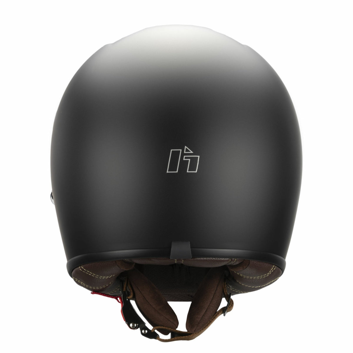 Casco Indie Negro Mate - Hebo