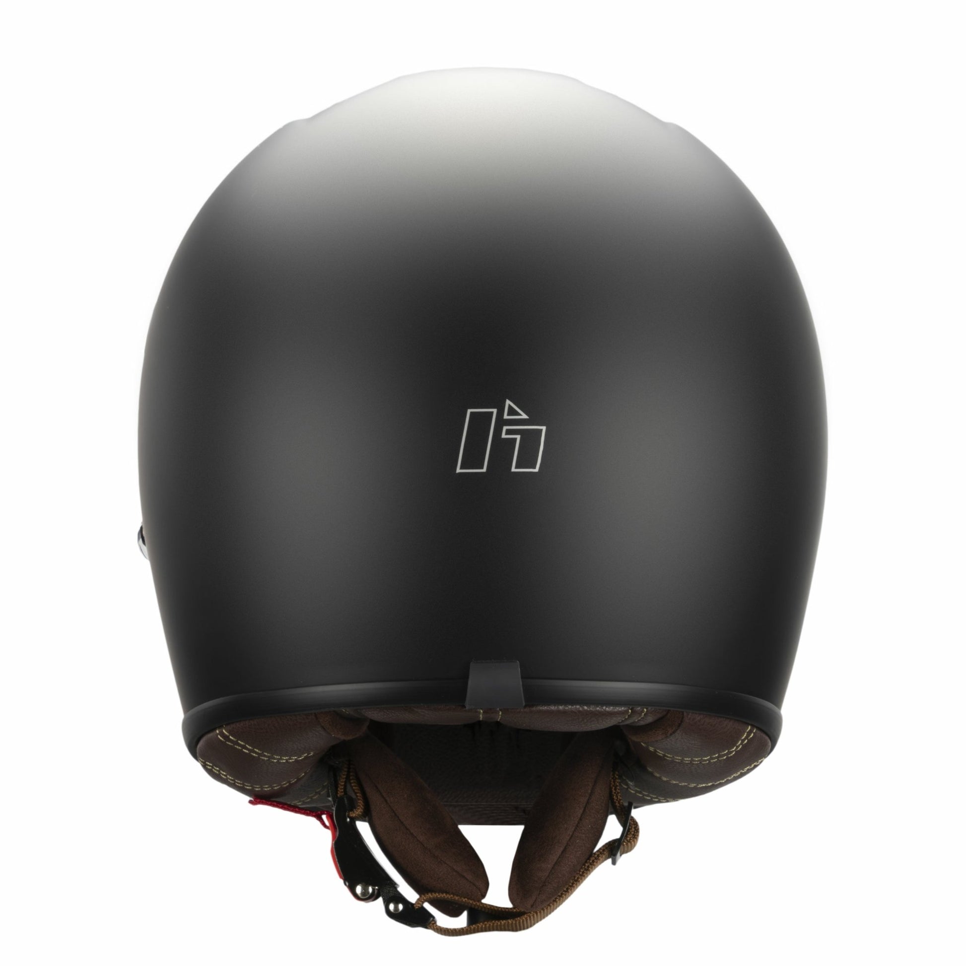 Casco Indie Negro Mate - Hebo