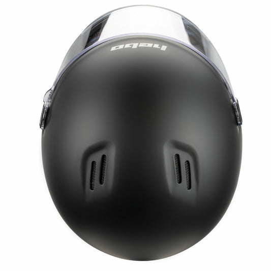 Casco Indie Negro Mate - Hebo