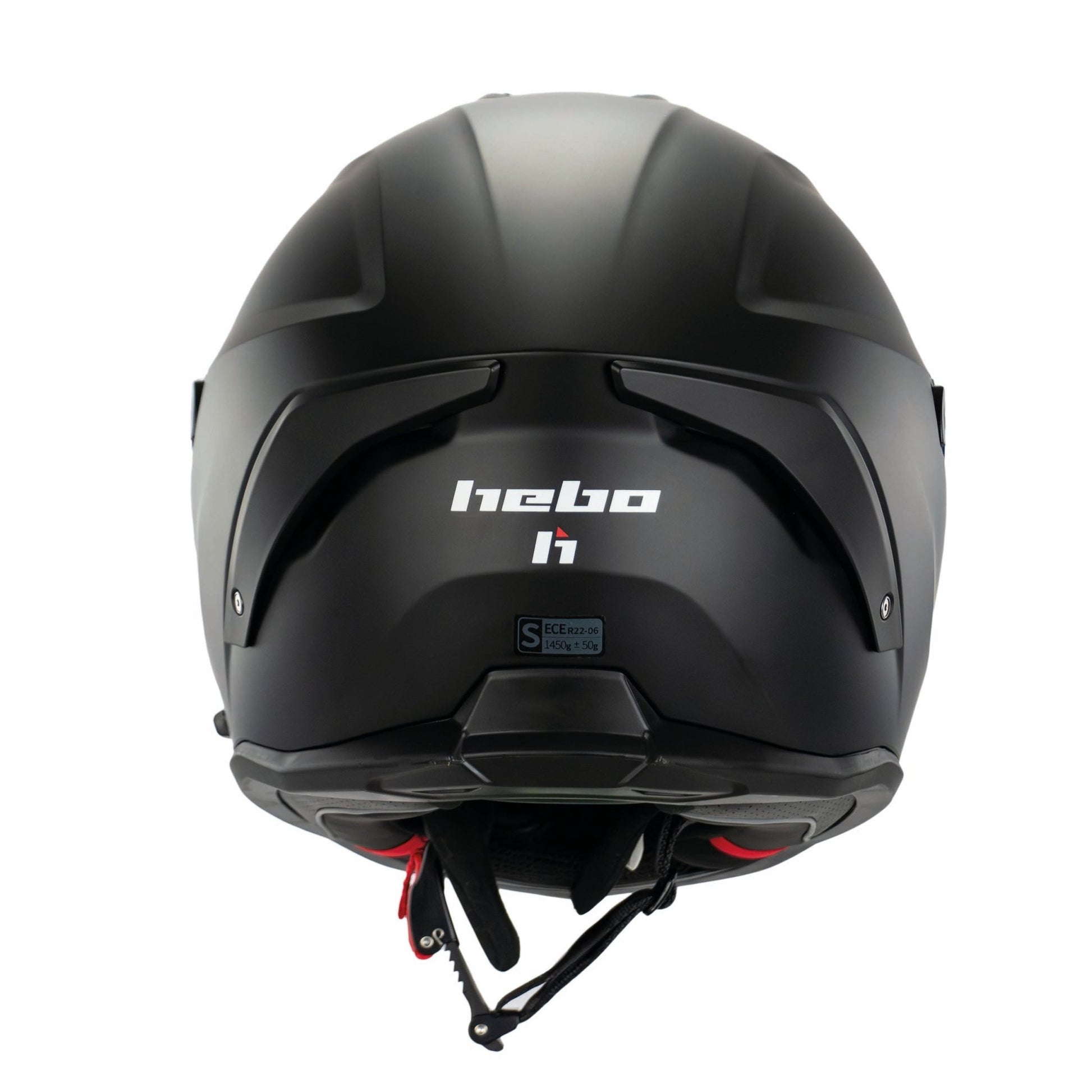 CASCO INTEGRAL G379 SOLID DUAL NEGRO - Hebo