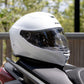 Casco Integral Solid Blanco - Hebo