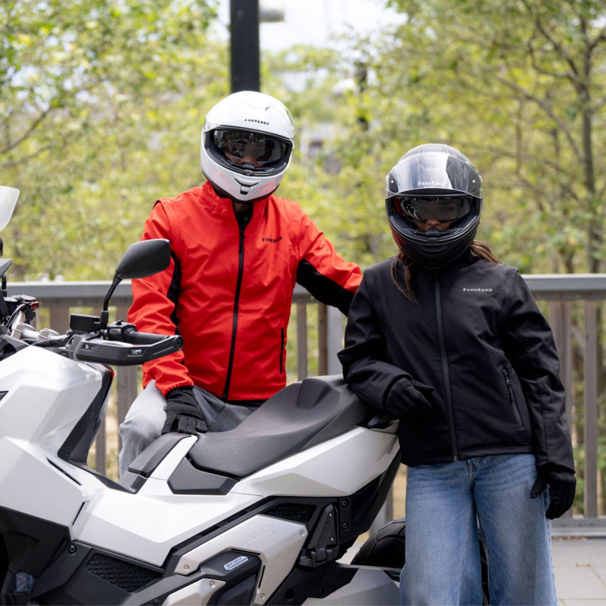 Casco Integral Solid Blanco - Hebo