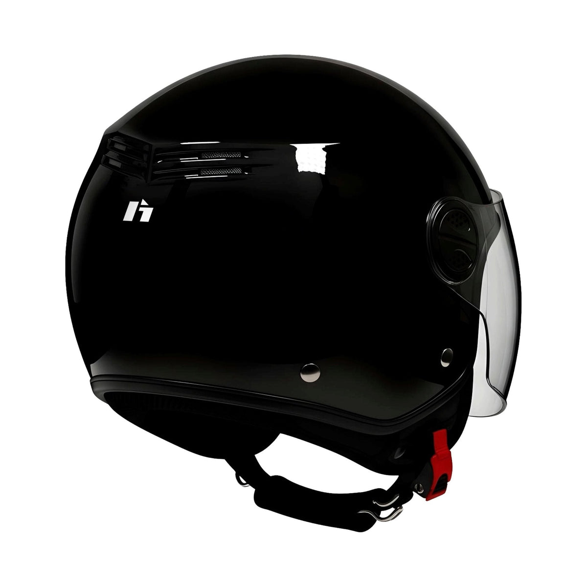 Casco OF819 STREET ONE Negro - Hebo