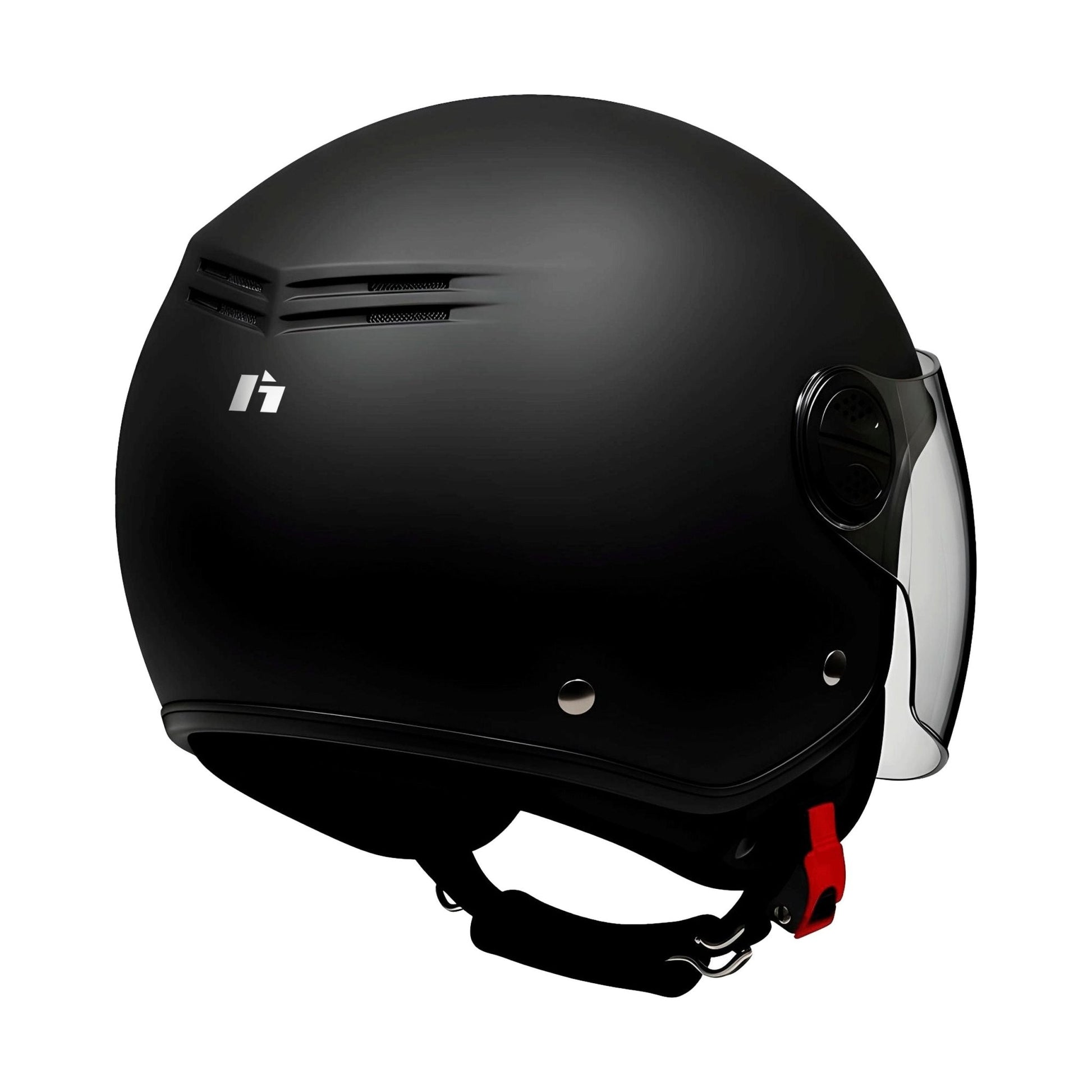 Casco OF819 STREET ONE Negro mate - Hebo