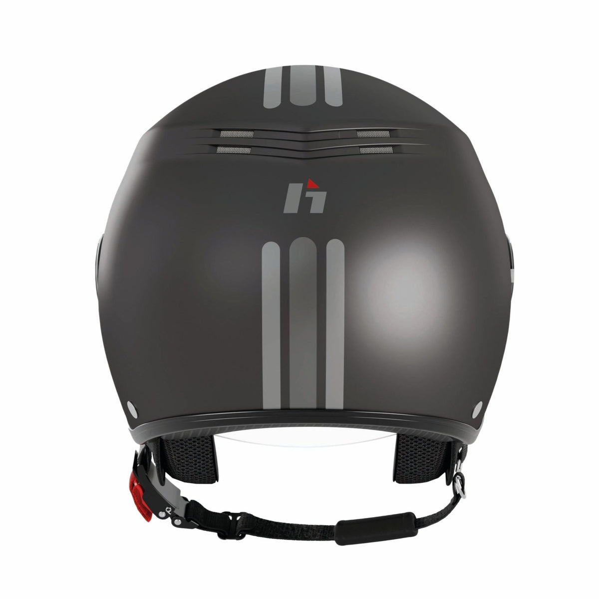 Casco OF819 STREET TWO Titanio - Hebo
