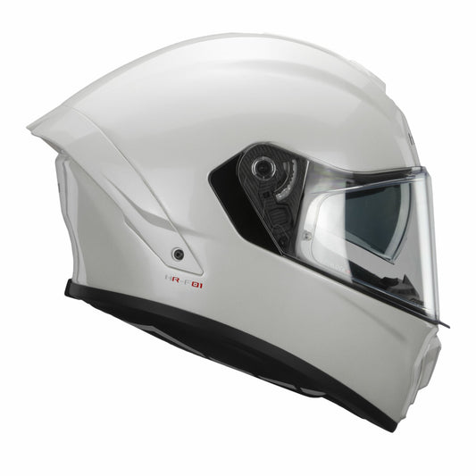 Casco Suzuka Integral Fibra Blanco - Hebo