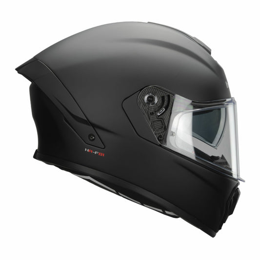 Casco Suzuka Integral Fibra Negro - Hebo