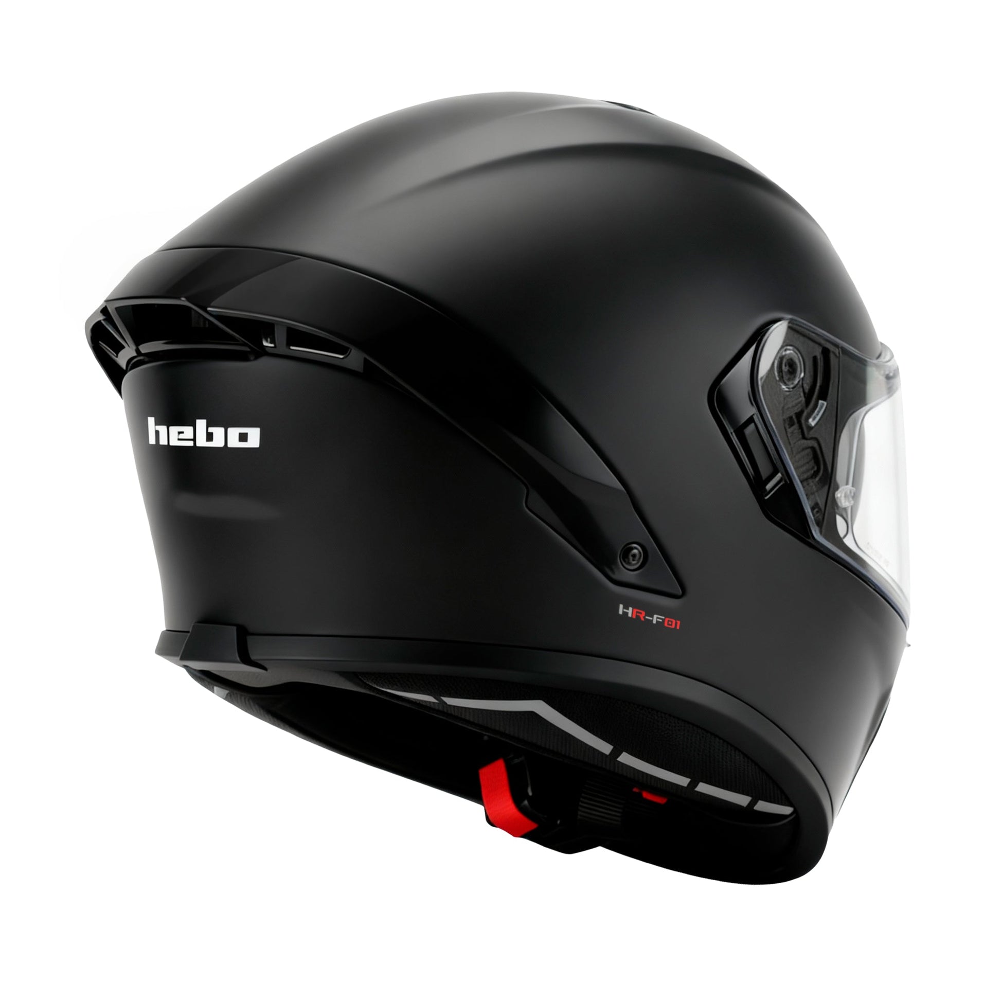Casco Suzuka Integral Fibra Negro - Hebo