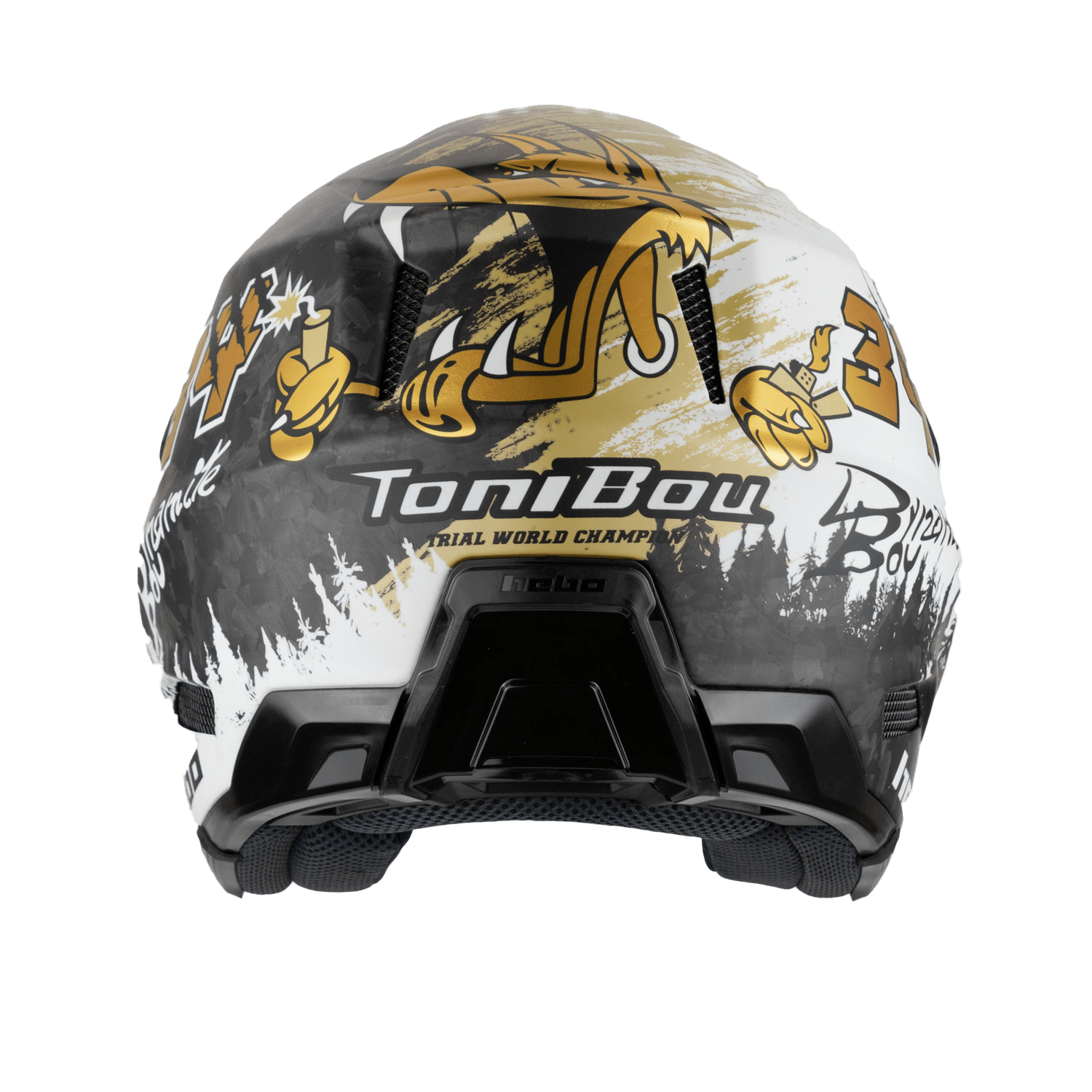 Casco Toni Bou Edición Limitada 34 - Hebo Casco Toni Bou Edición Limitada 34 - Hebo