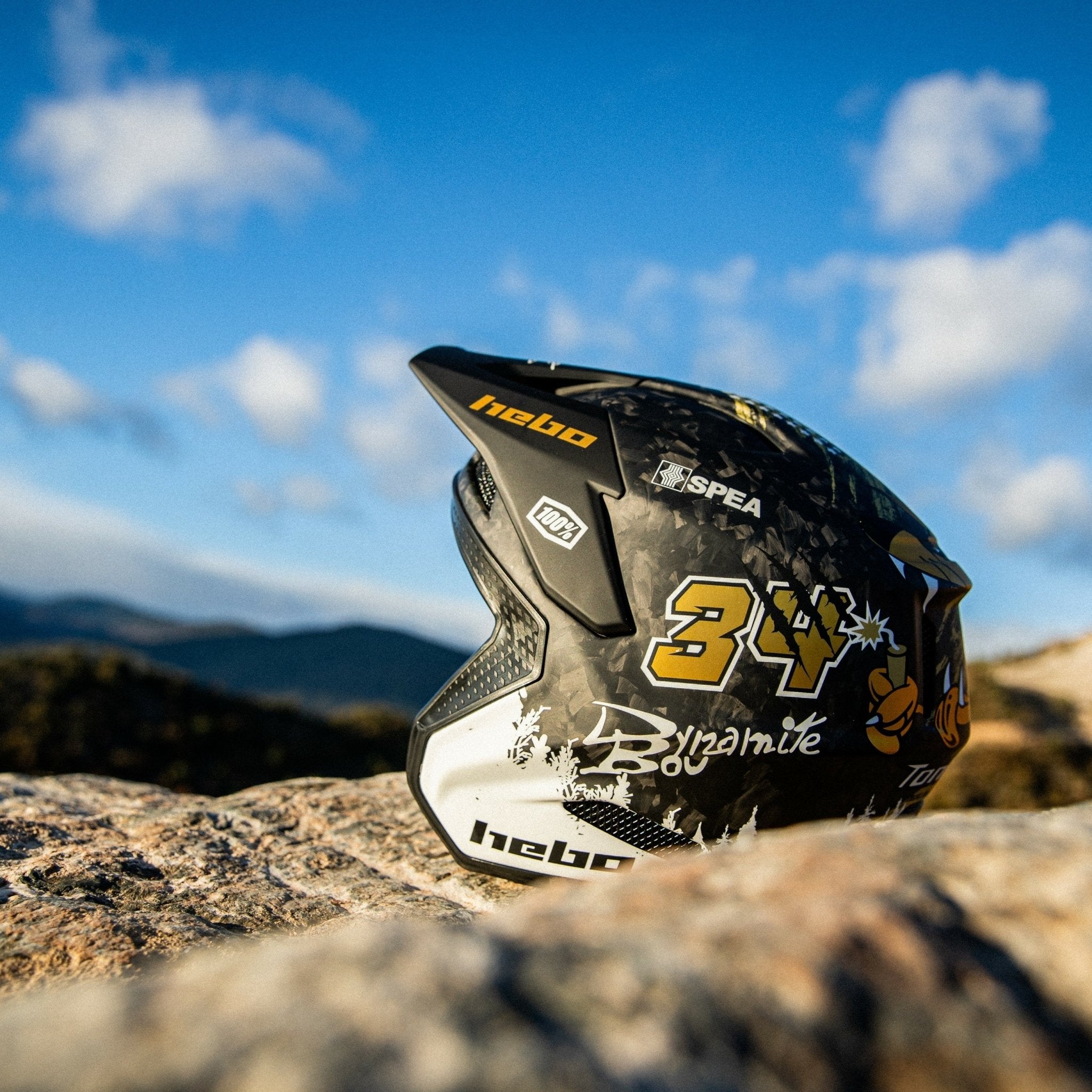 Casco Toni Bou Edición Limitada 34 - Hebo