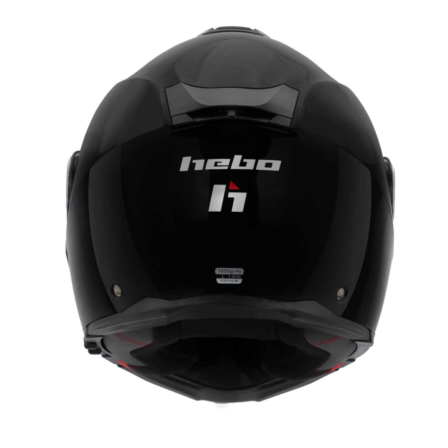 Casco Tourer Iv Negro Brillo - Hebo