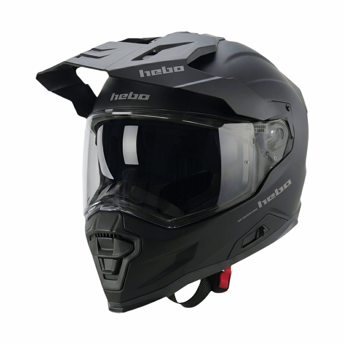 CASCO XP-28 DS Adventure Negro Mate - Hebo