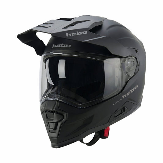 CASCO XP-28 DS Adventure Negro Mate - Hebo