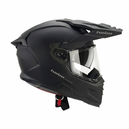 CASCO XP-28 DS Adventure Negro Mate - Hebo