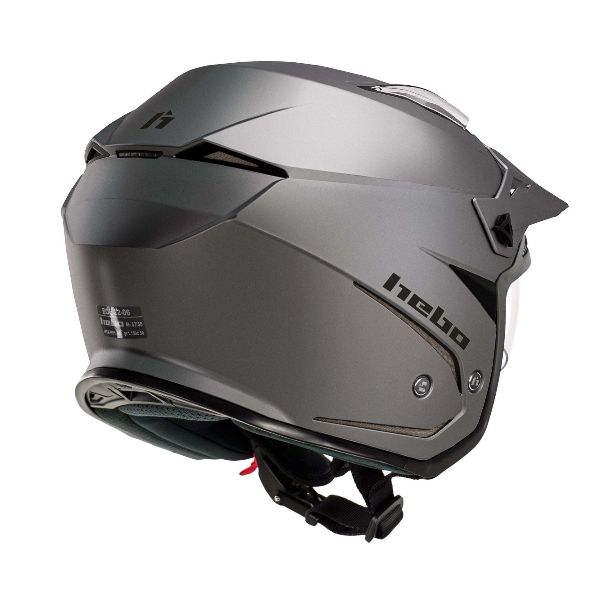 Casco Zone 5 Duo Gris - Hebo
