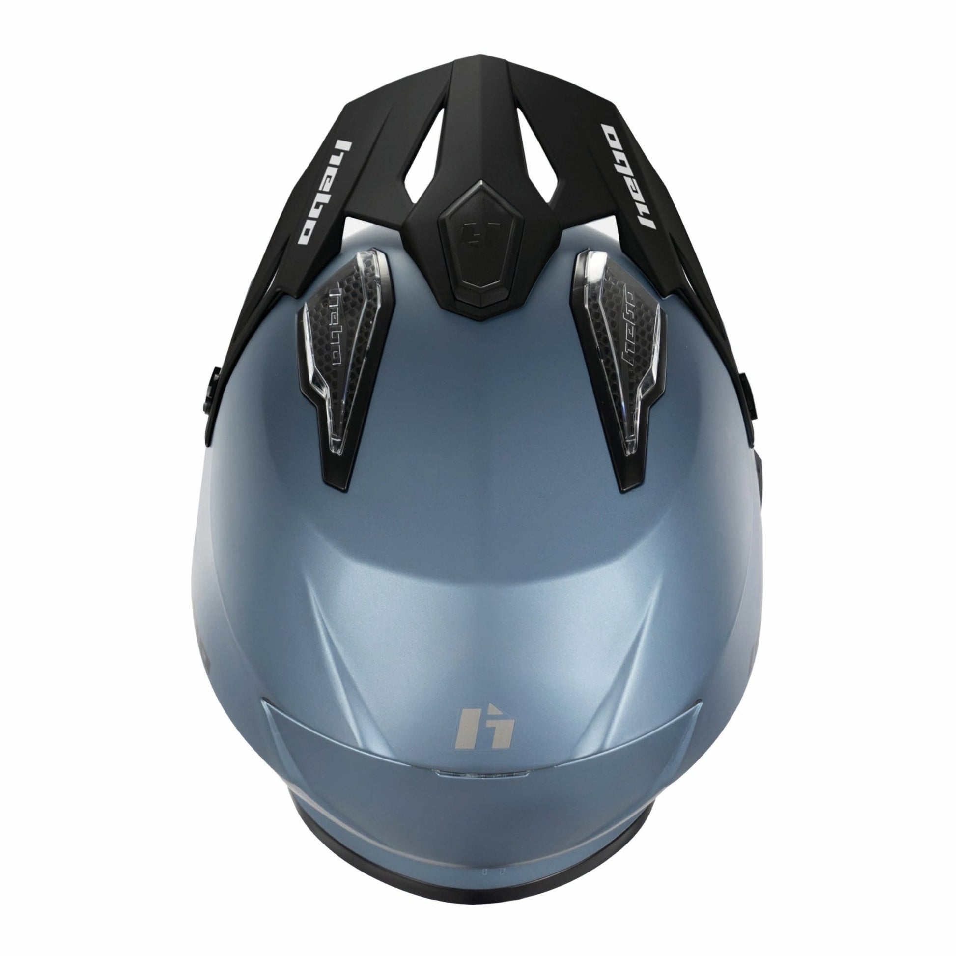 CASCO ZONE 5 DUO MATE AZUL - Hebo