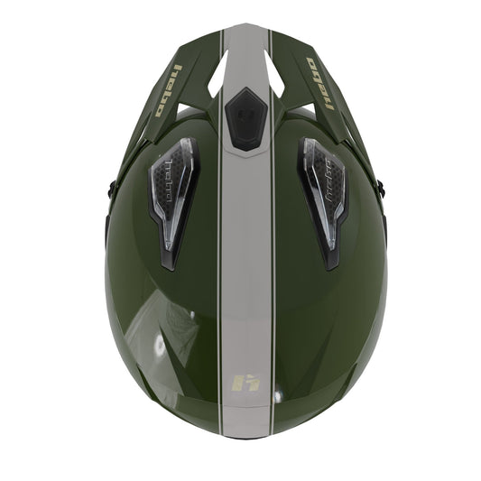 CASCO ZONE 5 HEBO LINE VERDE - Hebo