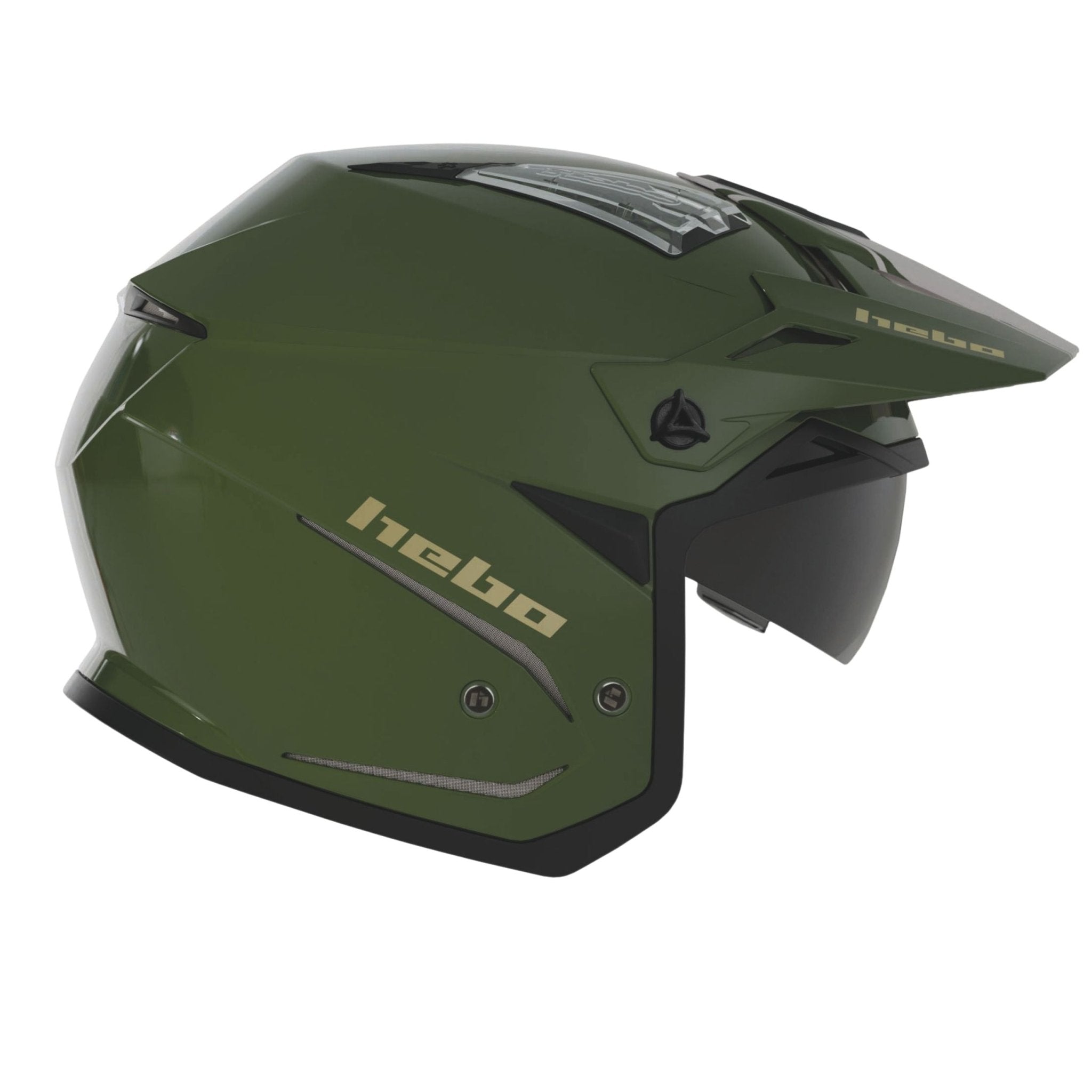 ぺろ CASCO ZONE 5 HEBO LINE VERDE - Hebo