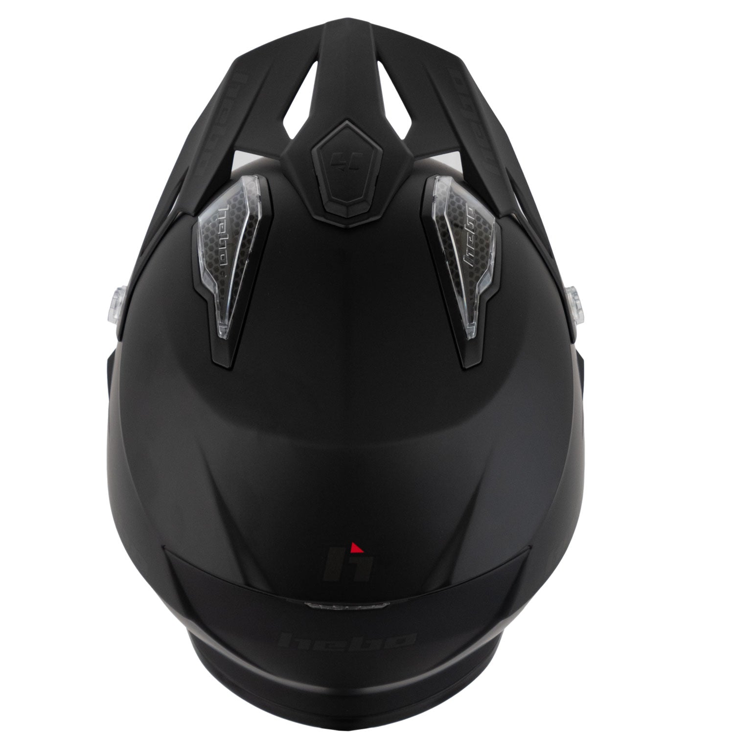 Casco Zone 5 Monocolor Negro Mate - Hebo