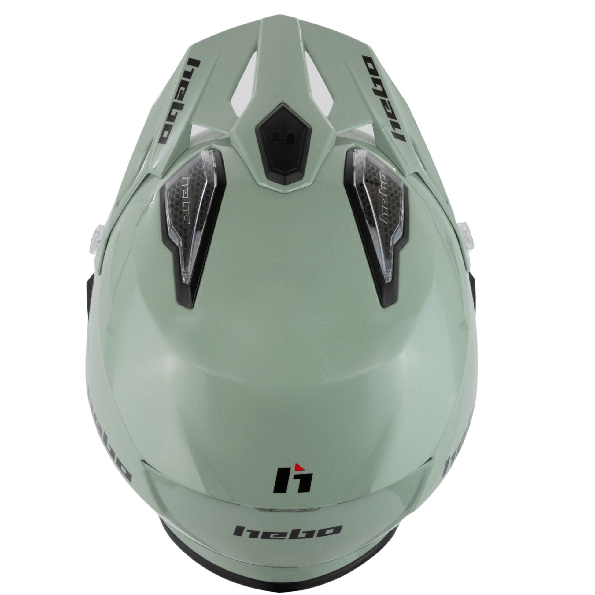 CASCO ZONE 5 MONOCOLOR VERDE - Hebo