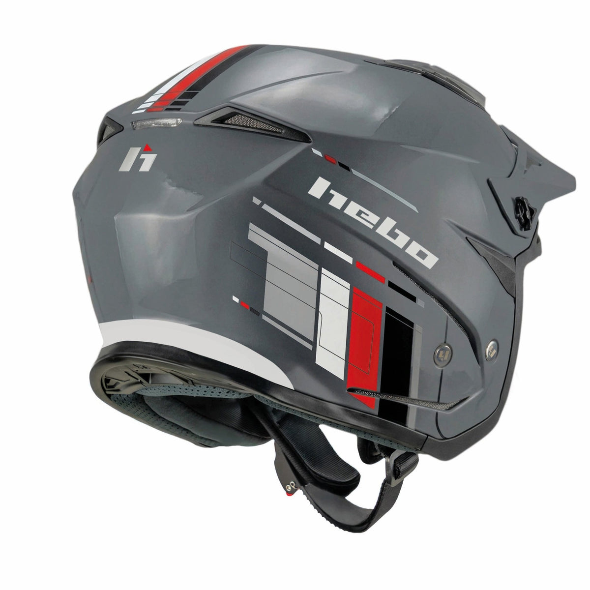 CASCO ZONE 5 R.S. Gris - Hebo