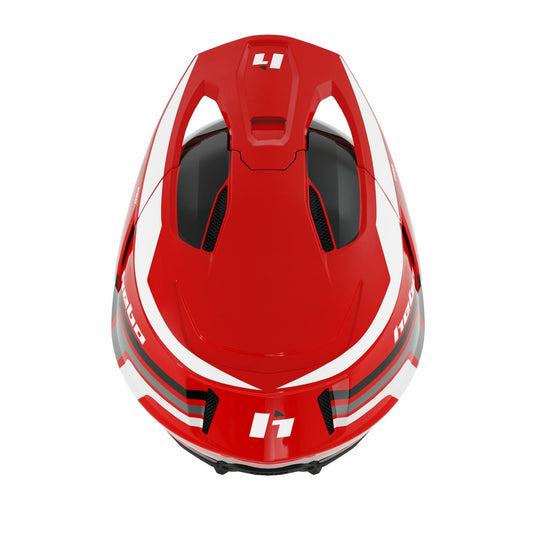Casco Zone Pro Classic Rojo - Hebo