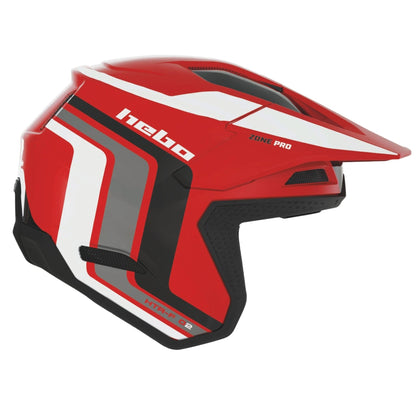 Casco Zone Pro Classic Rojo - Hebo