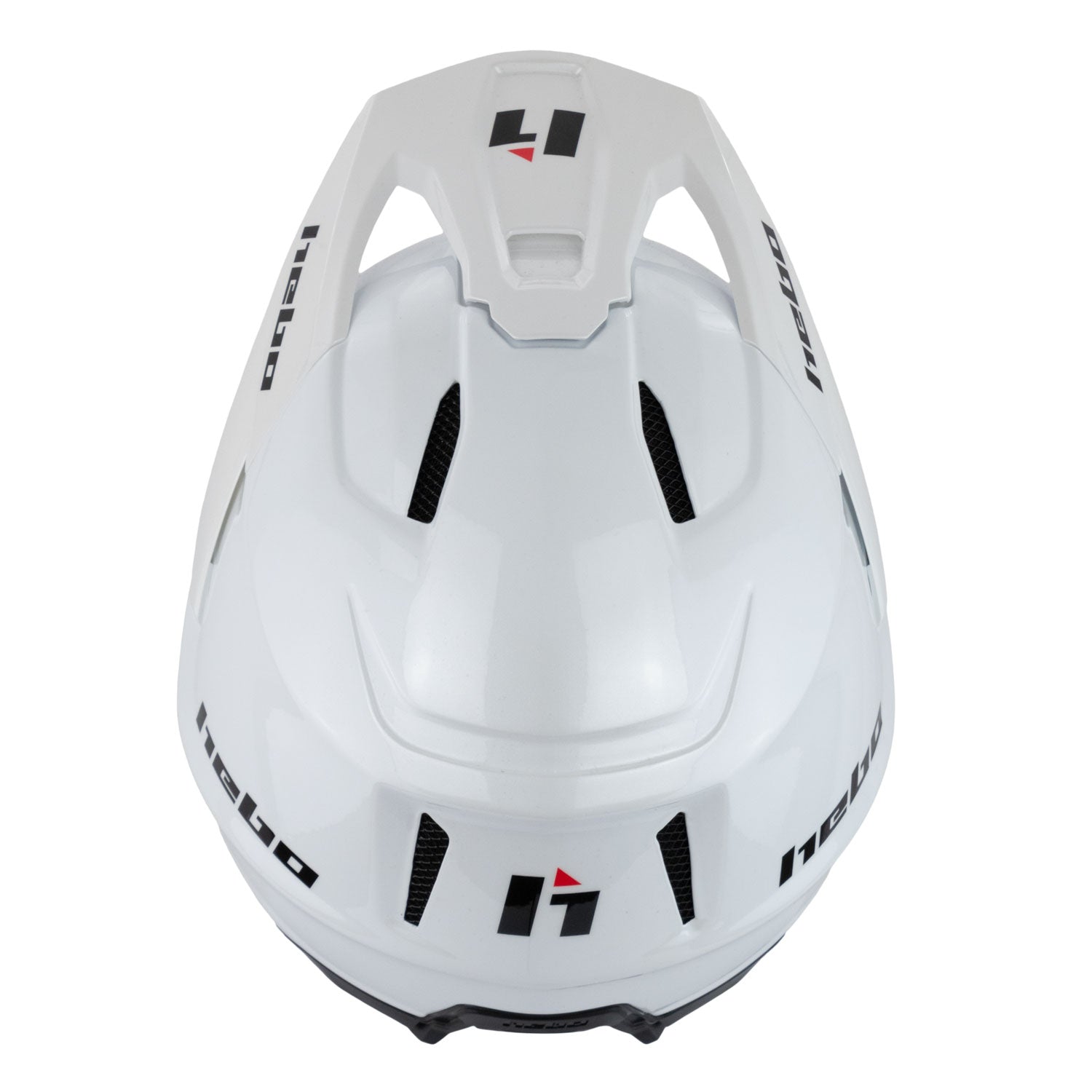 Casco Zone Pro Monocolor Blanco - Hebo