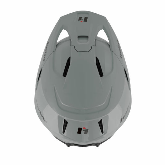 Casco Zone Pro Monocolor Gris - Hebo