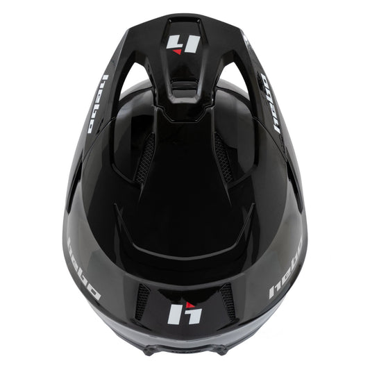 Casco Zone Pro Monocolor Negro - Hebo