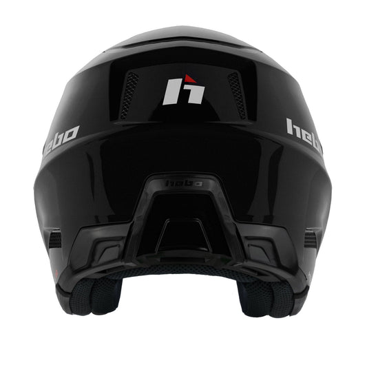 Casco Zone Pro Monocolor Negro - Hebo
