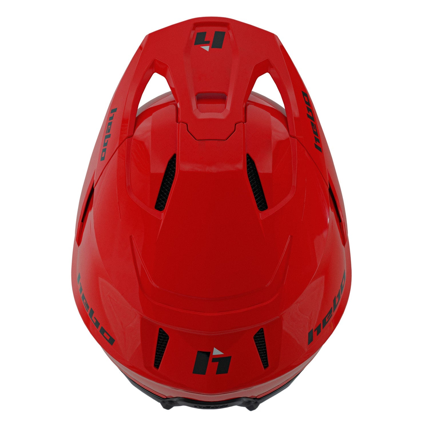 Casco Zone Pro Monocolor Rojo - Hebo