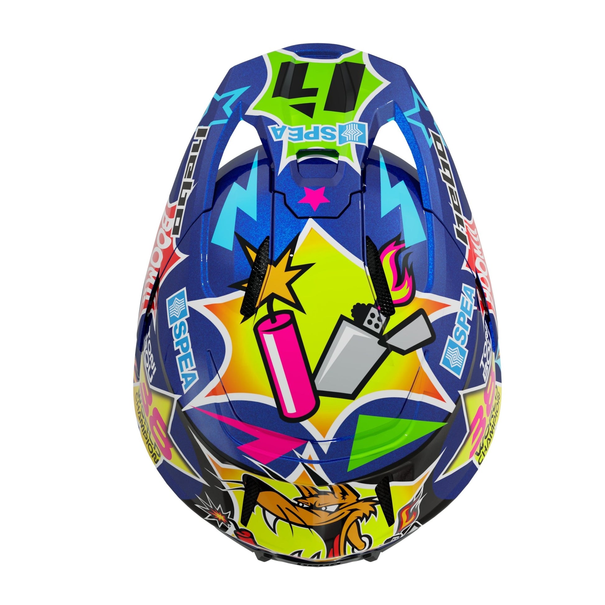 Casco Zone Pro Toni Bou 38 - Hebo
