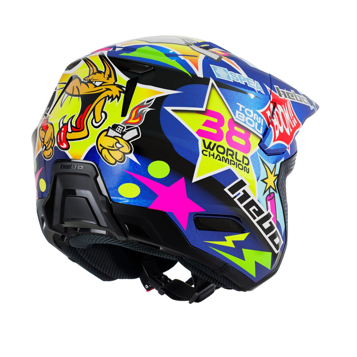 Casco Zone Pro Toni Bou 38 - Hebo