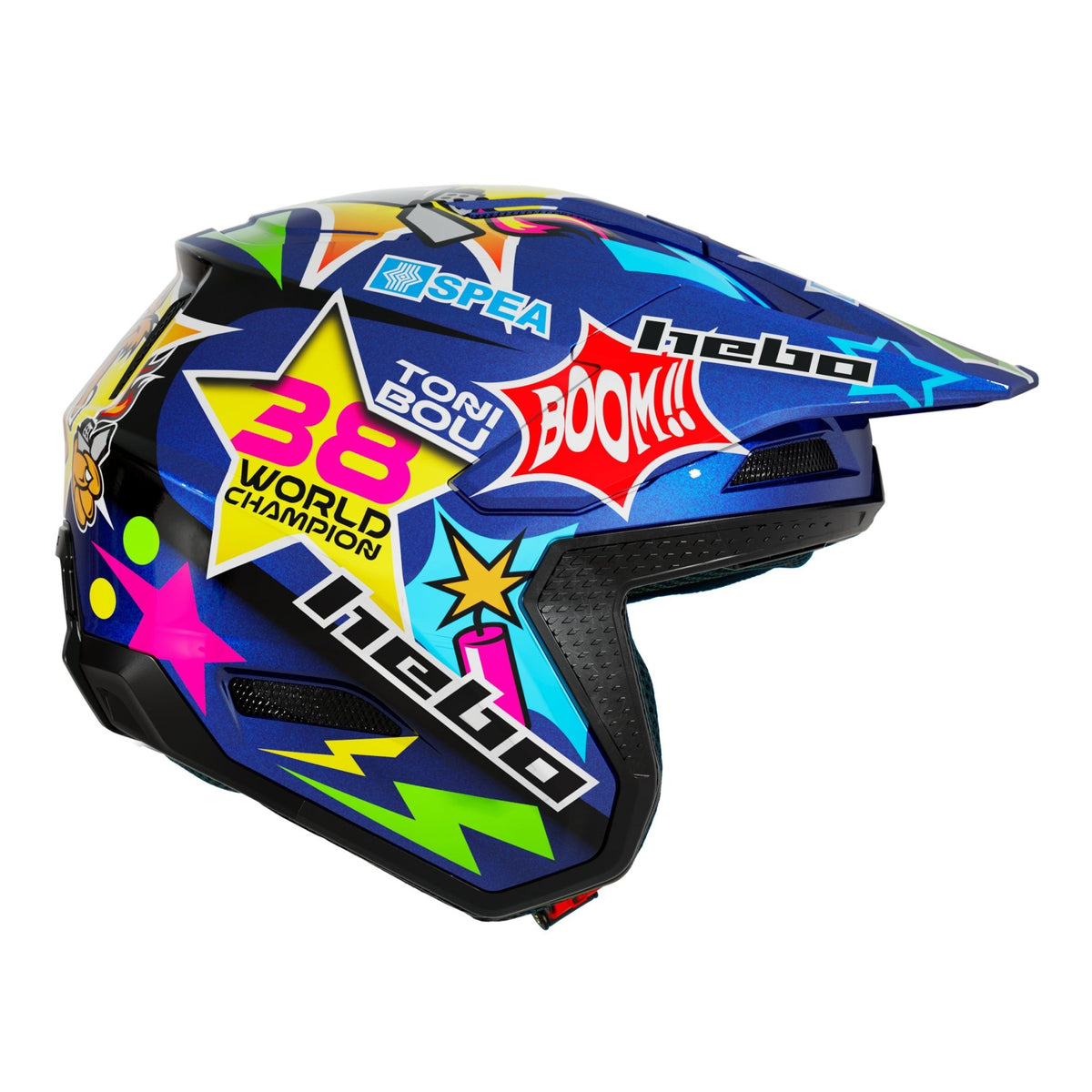 Casco Zone Pro Toni Bou 38 - Hebo