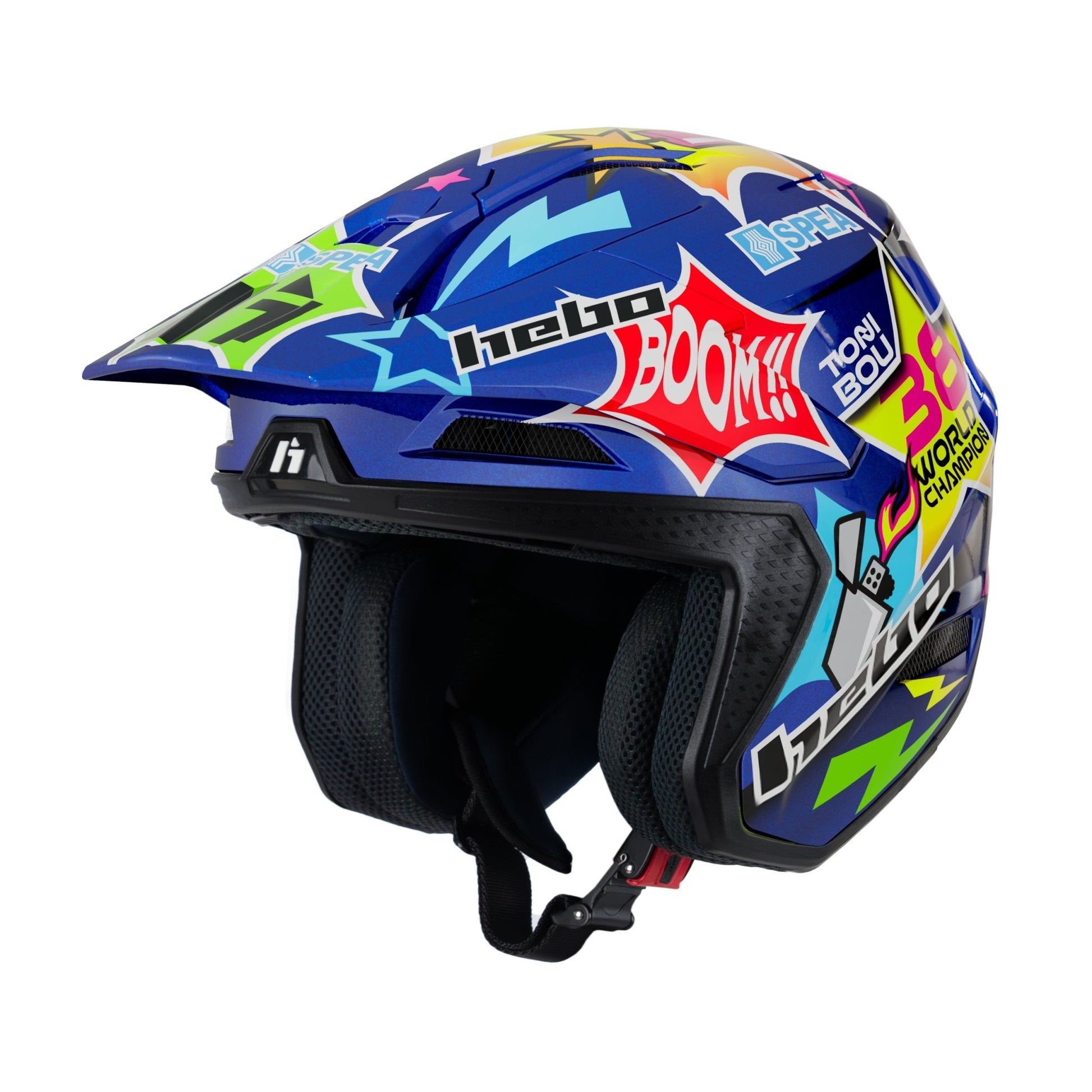 Casco Zone Pro Toni Bou 38 - Hebo