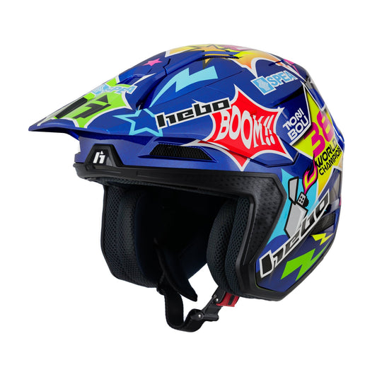 Casco Zone Pro Toni Bou 38 - Hebo