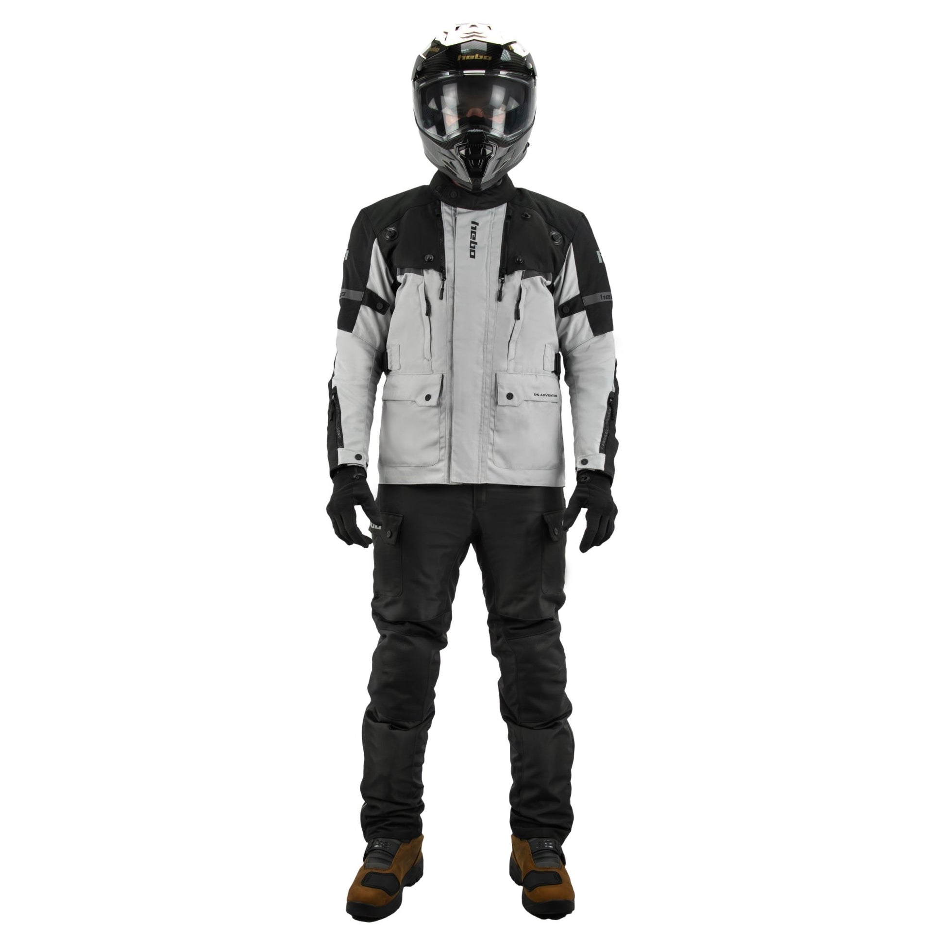 CHAQUETA DS ADVENTURE GRIS - Hebo