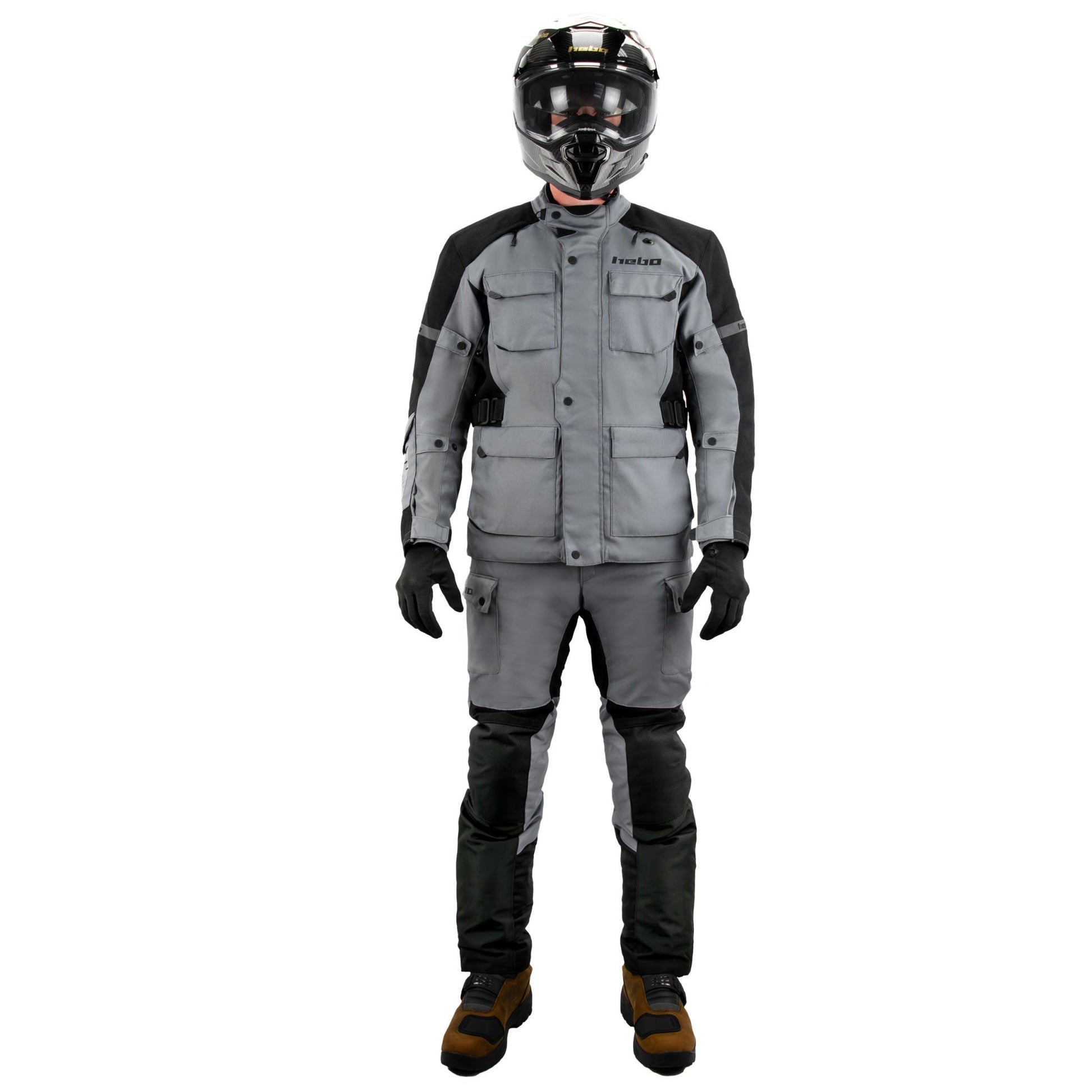 CHAQUETA DS EXPLORER GRIS - Hebo