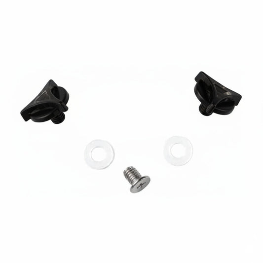 Jgo. Tornillos Visera - Zone 5 Negros - Hebo