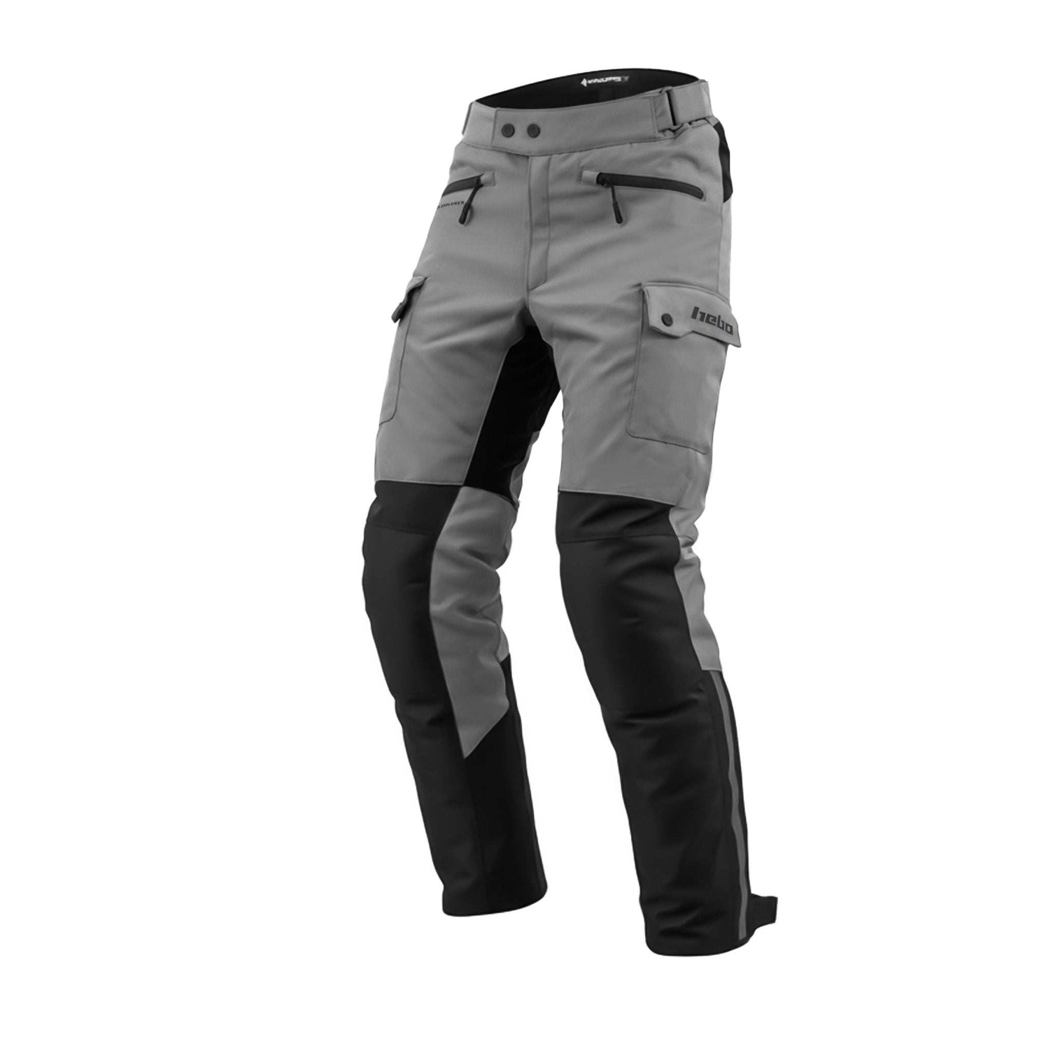 Enduro-Motocross Pants Scratch Xtreme Black - Hebo