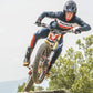 Pantalon Pro Trial Retro Rojo - Hebo